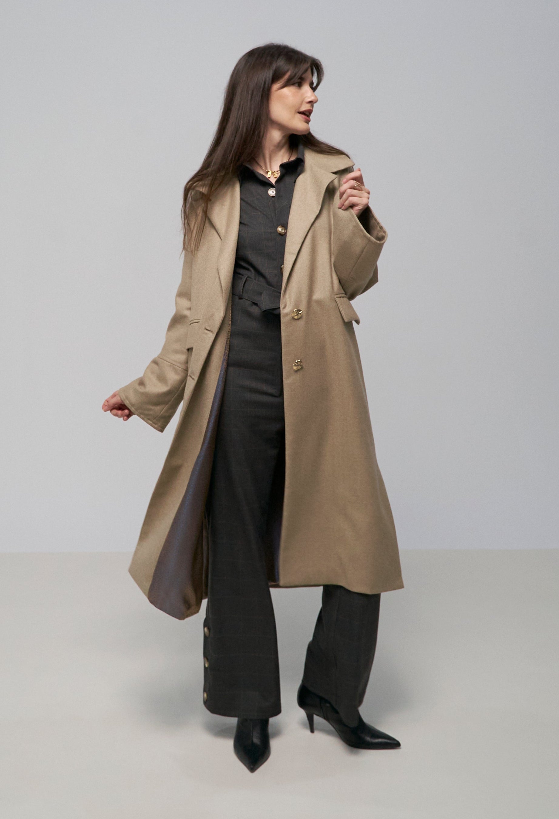 Abrigo largo Minimalismo