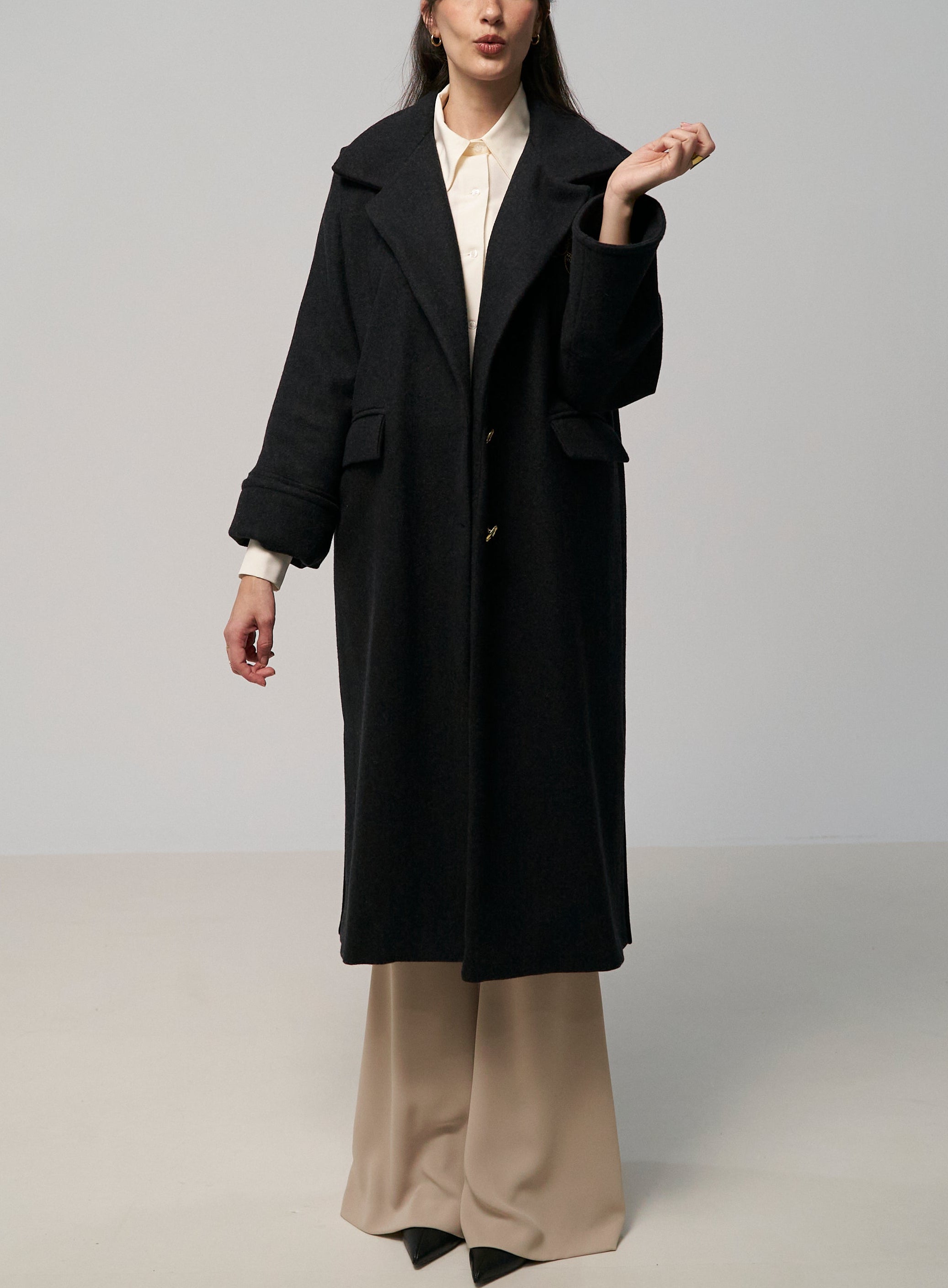 Abrigo largo Minimalismo