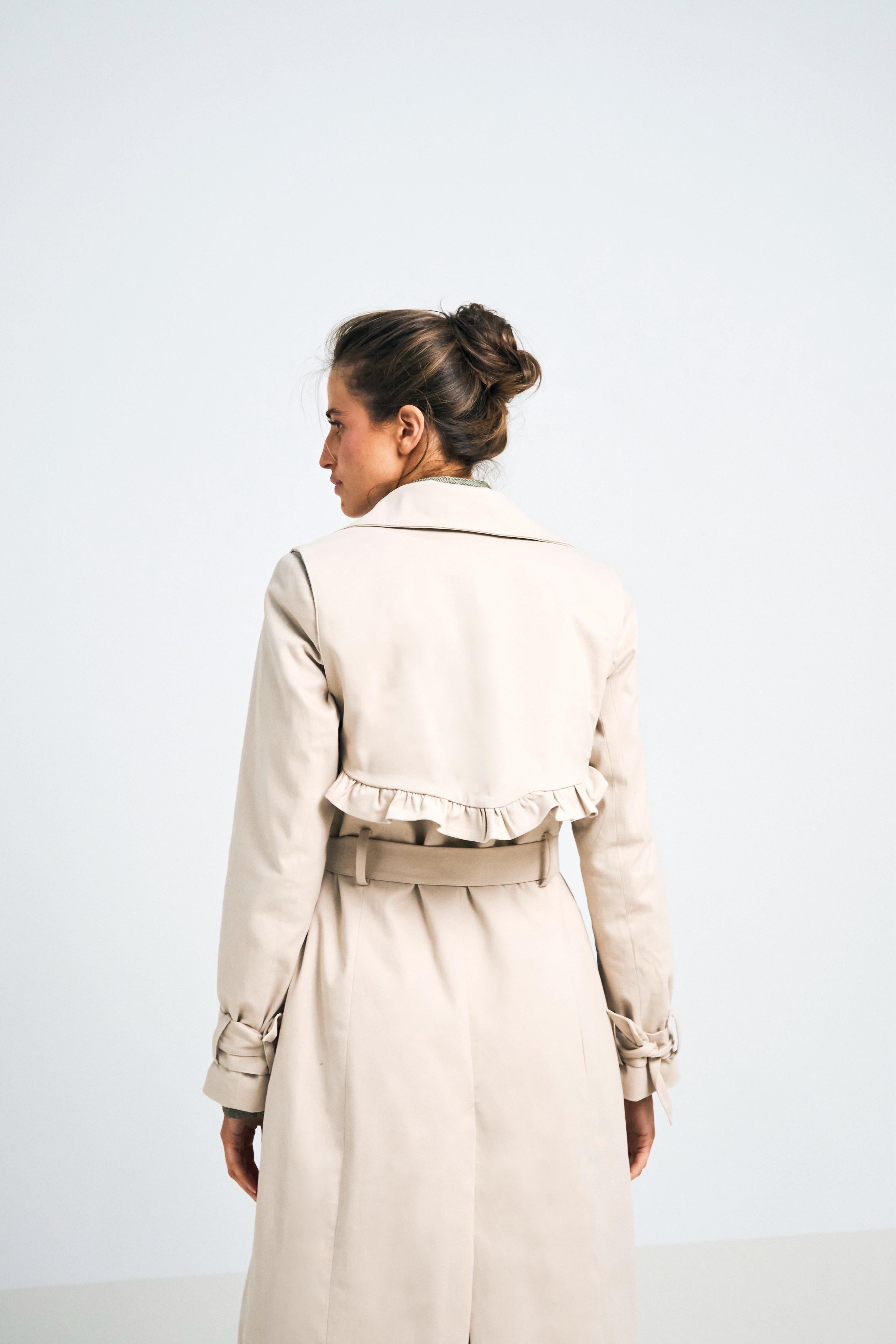 Gabardina Rococó Piedra