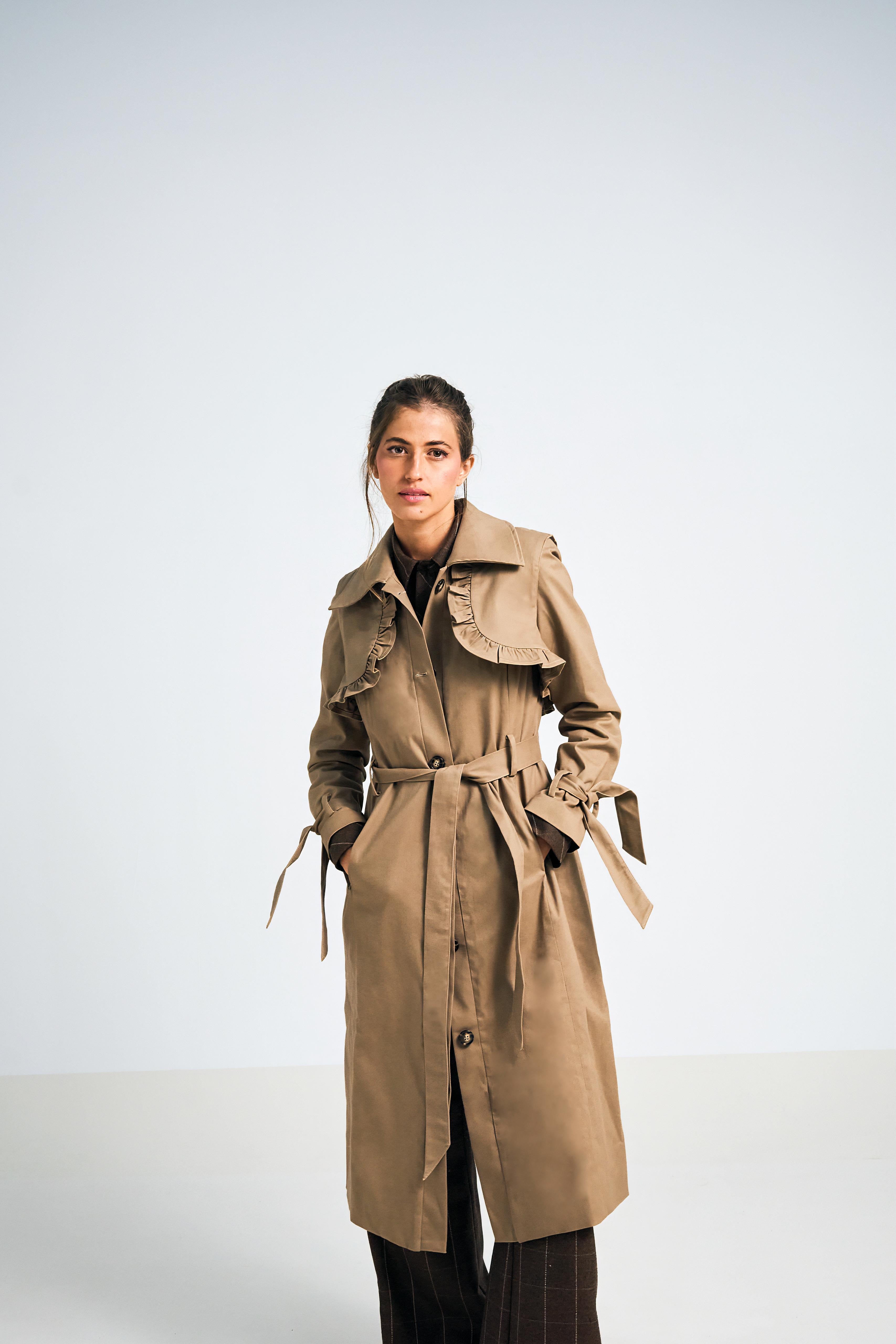 Gabardina Rococó Camel