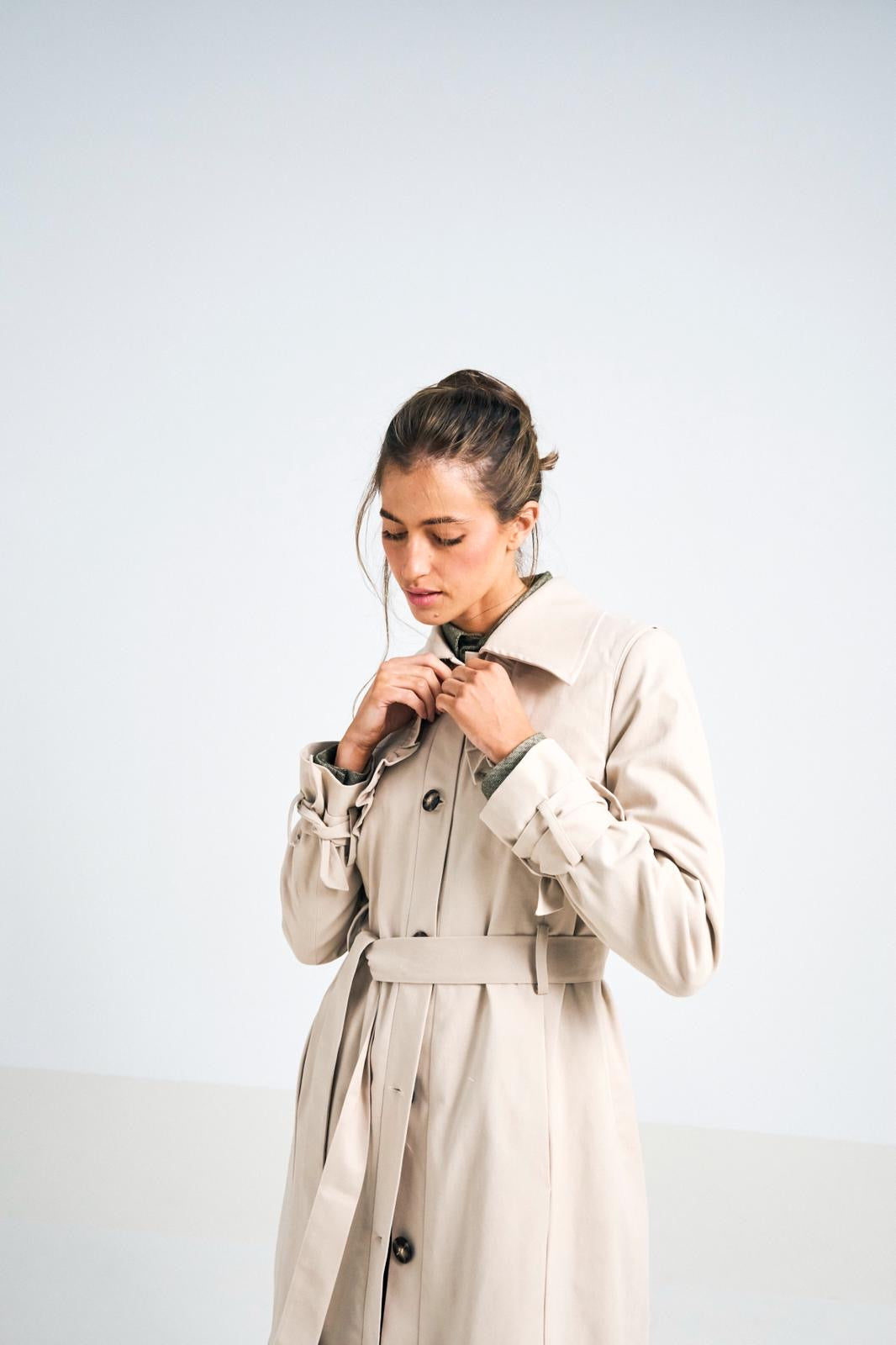 Gabardina Rococó Piedra