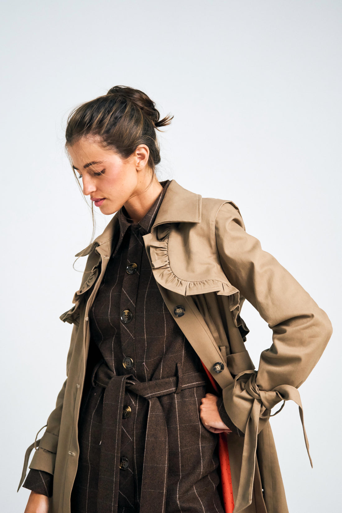 Gabardina Rococó Camel