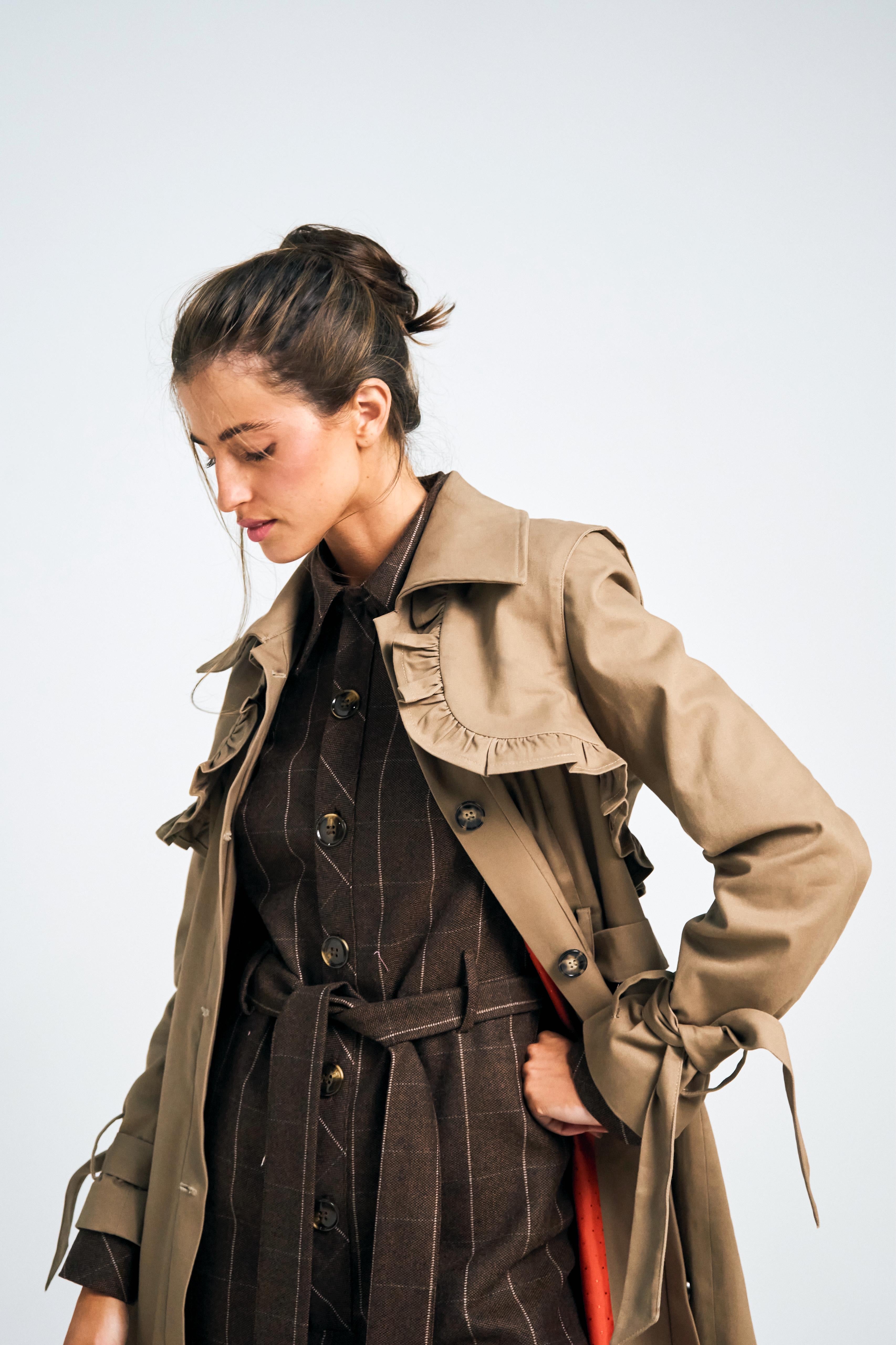 Gabardina Rococó Camel