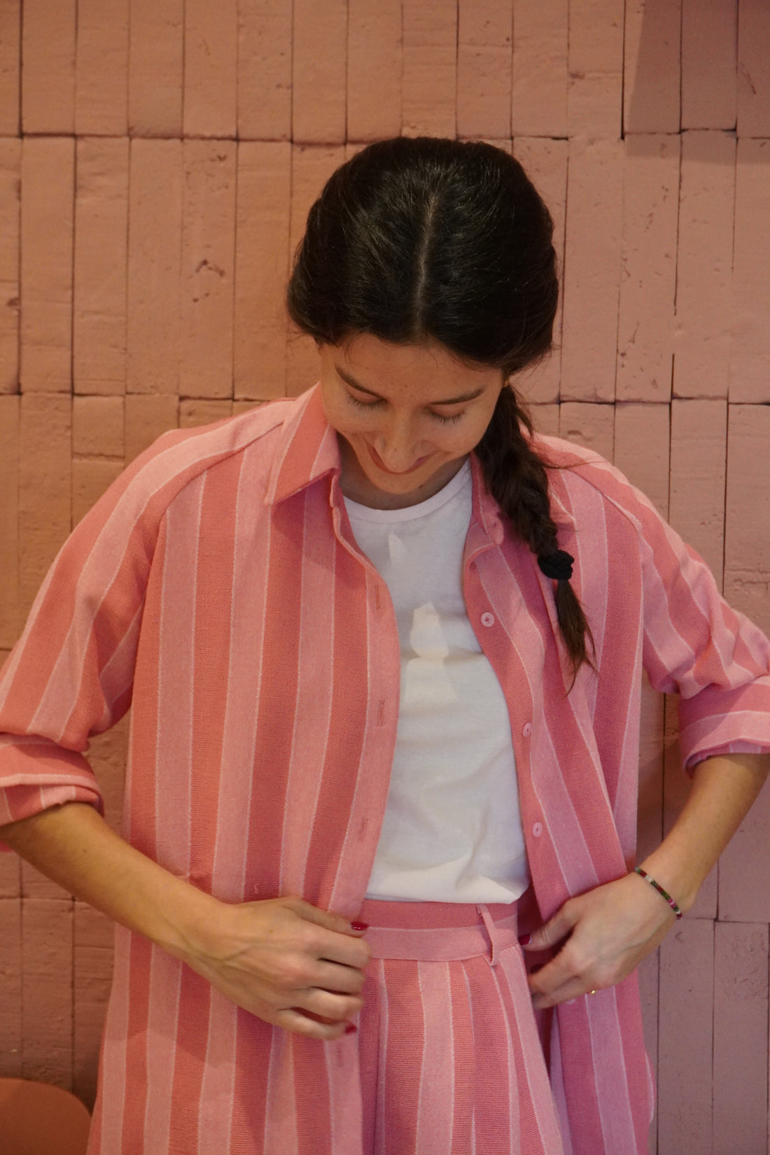 Pantalón “la concha” rosa