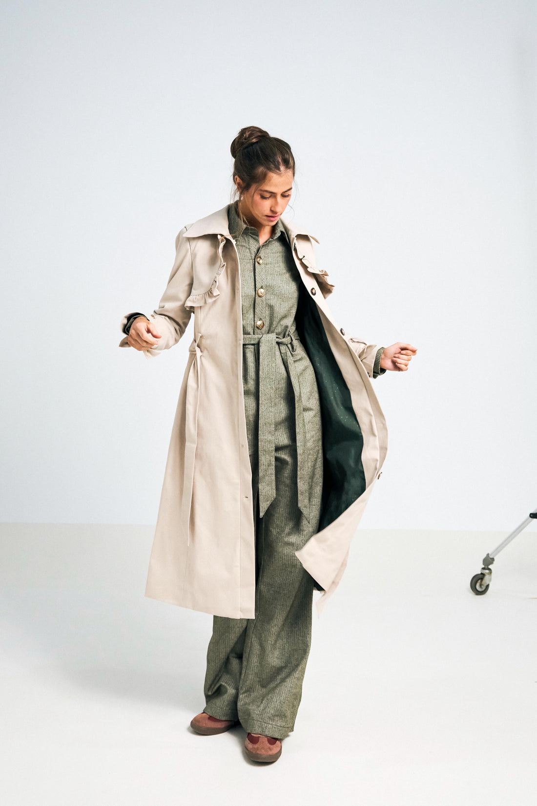 Gabardina Rococó Piedra