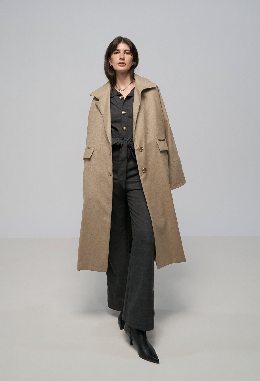 Abrigo largo Minimalismo