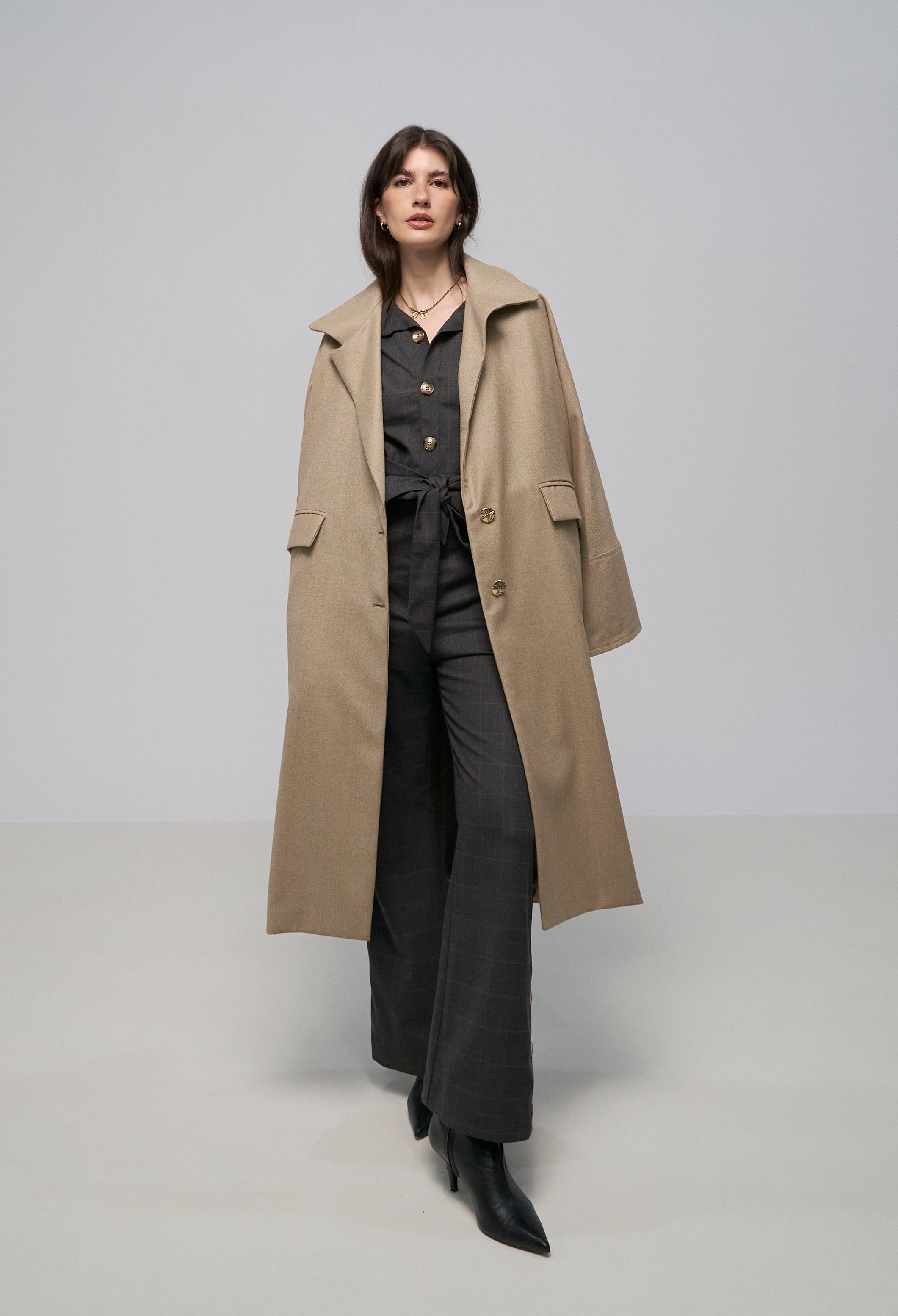 Abrigo largo Minimalismo