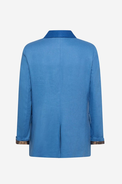 Chaqueta lín blue